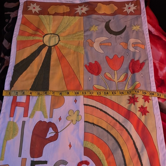 Urban Outfitters Happiness tapestry - Picture 5 of 6